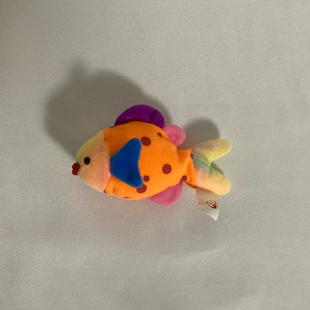 ⭐️ Vintage 1999 Lips The Fish Ty McDonald’s Happy Meal Teenie Beanie Baby